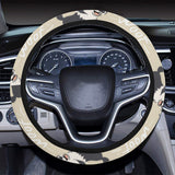 Cute Siberian Husky Car Steering Wheel Cover