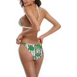 Cool Broccoli pattern Sexy Bikinis Two-Piece Swimsuits