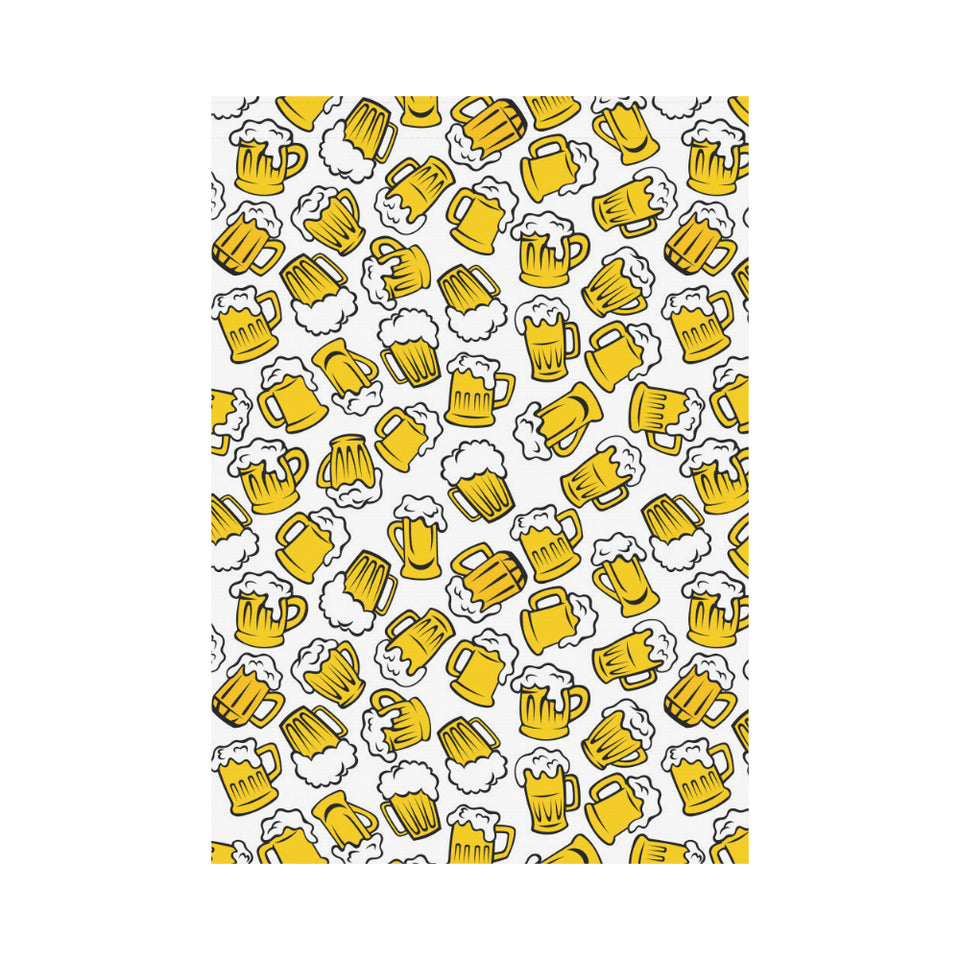 Beer design pattern House Flag Garden Flag