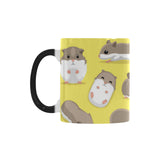 Cute Hamster pattern Morphing Mug Heat Changing Mug