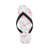 Cute flamingo pattern Unisex Flip Flops