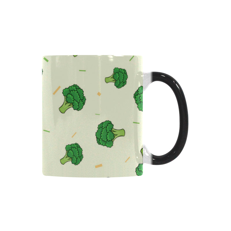 Broccoli pattern Morphing Mug Heat Changing Mug