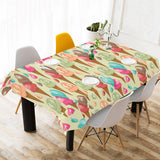 Colorful ice cream pattern Tablecloth