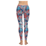 Hand drawn colorful starfish Women's Legging Fulfilled In US