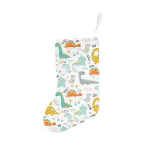 Cute funny kids dinosaurs pattern Christmas Stocking