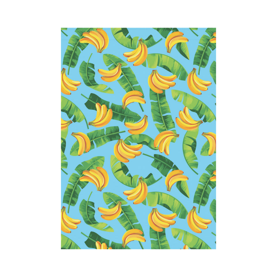 banana leaves banana design pattern House Flag Garden Flag