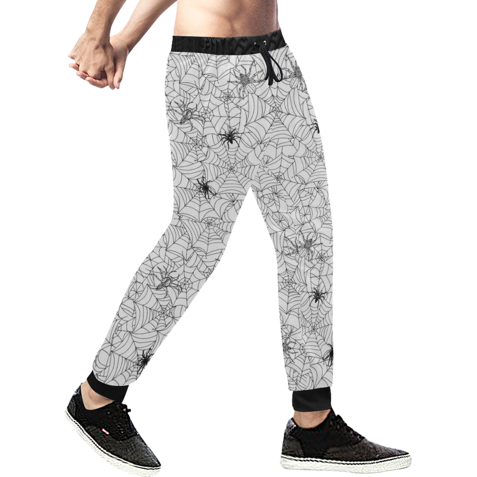 Spider web cobweb pattern Unisex Casual Sweatpants