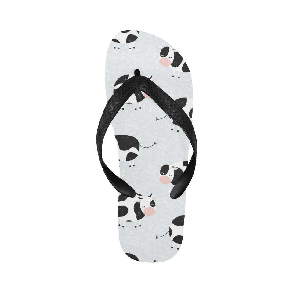 Cute cows pattern Unisex Flip Flops