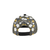 Beautiful gold autumn maple leaf pattern All Over Print Snapback Cap