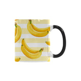 Banana pattern blackground Morphing Mug Heat Changing Mug
