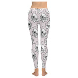 Cute french bulldog pattern Women's Legging Fulfilled In US