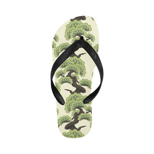 Bonsai pattern Unisex Flip Flops