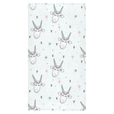 Cute goat design pattern Bath Towel