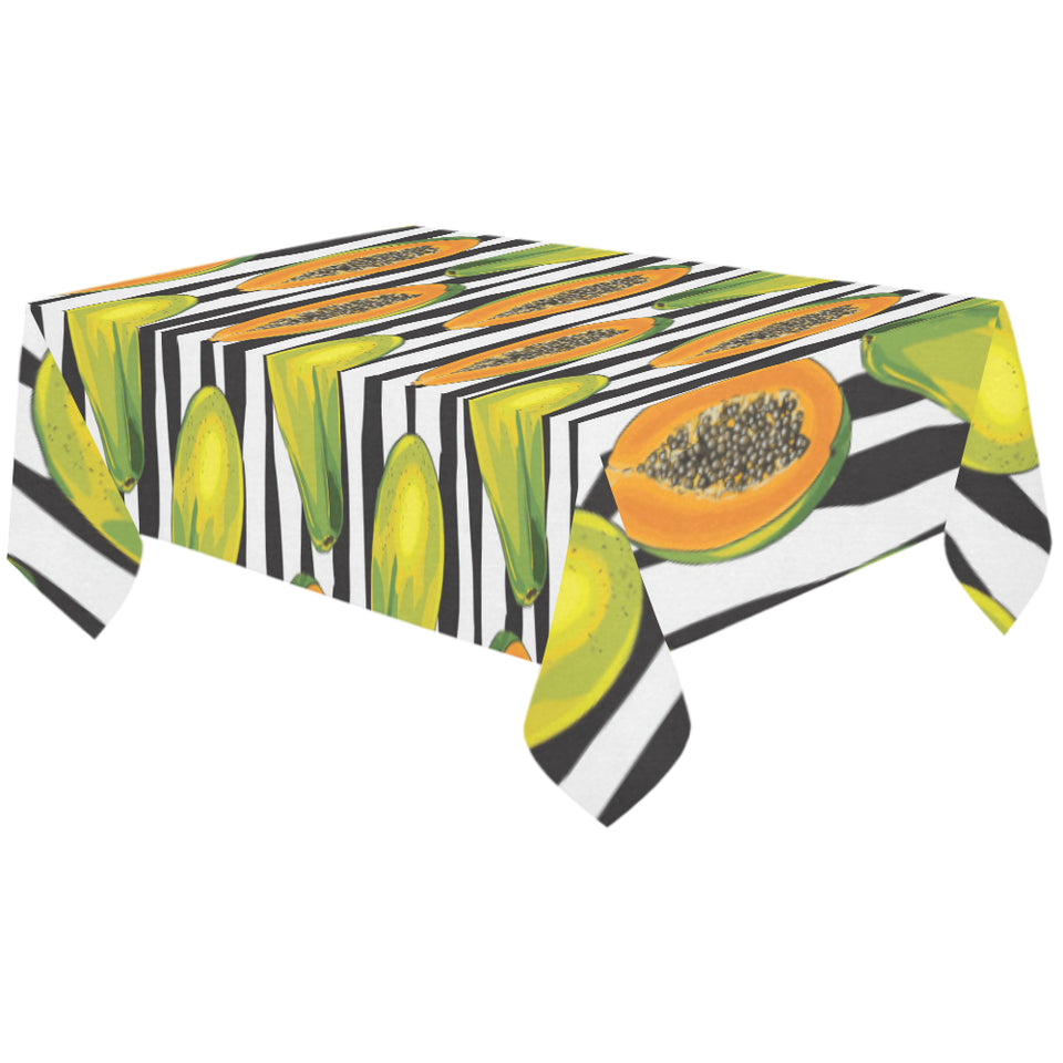 papaya design pattern Tablecloth
