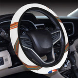 Boomerang Australian aboriginal ornament pattern Car Steering Wheel Cover