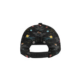 space pattern All Over Print Snapback Cap