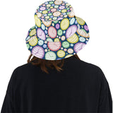 Colorful clock background Unisex Bucket Hat