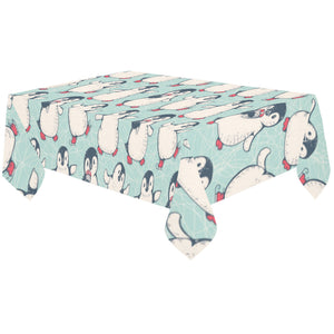 Cute Penguin pattern Tablecloth