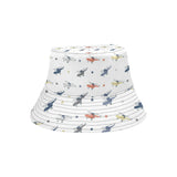 Cute helicopter star pattern Unisex Bucket Hat