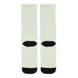 Cucumber pattern background Crew Socks