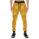 Sun orange background Unisex Casual Sweatpants