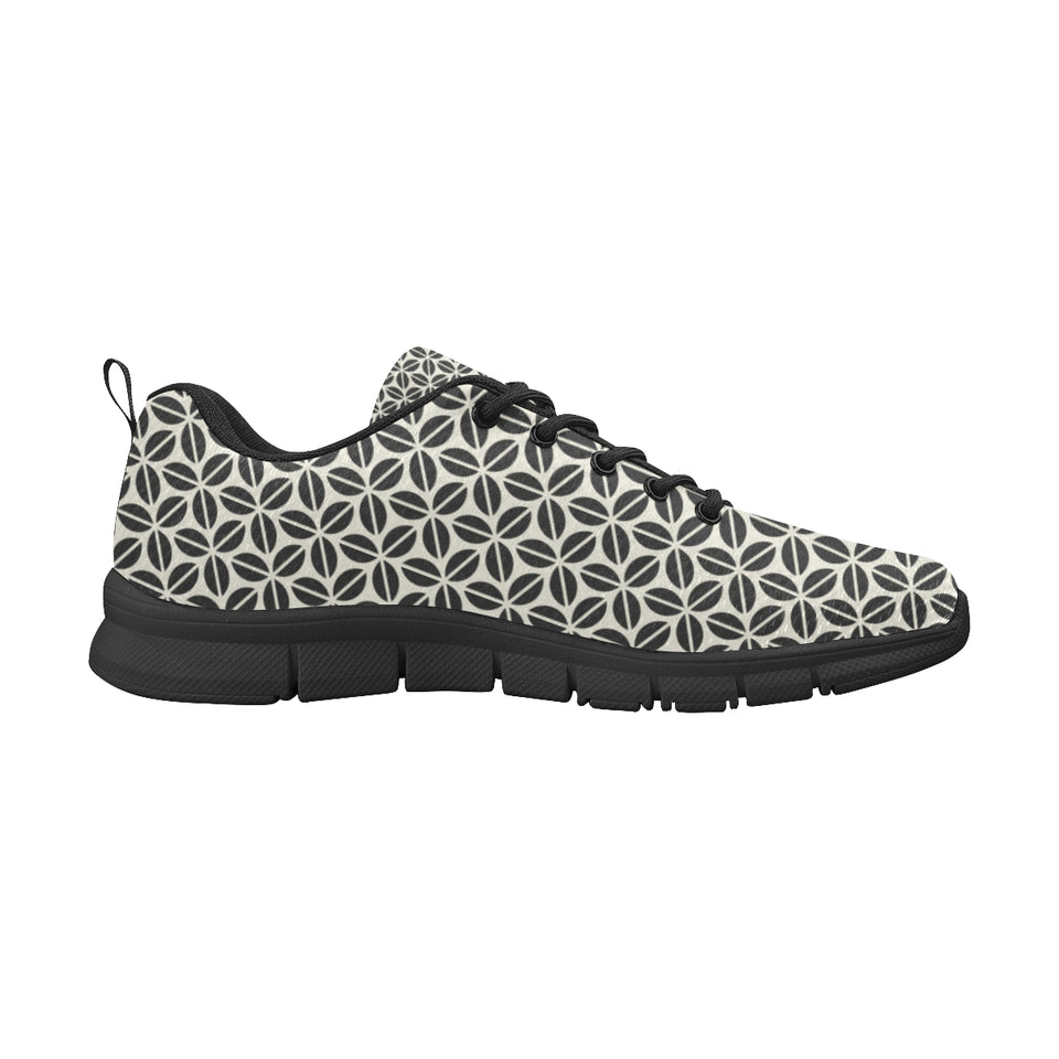 Coffee bean abstract modern pattern Men's Sneaker Shoes