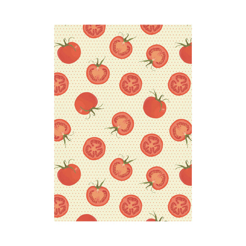 Tomato dot background House Flag Garden Flag