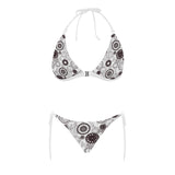 Classic vintage clock pattern Sexy Bikinis Two-Piece Swimsuits