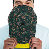 Snake forest pattern All Over Print Snapback Cap