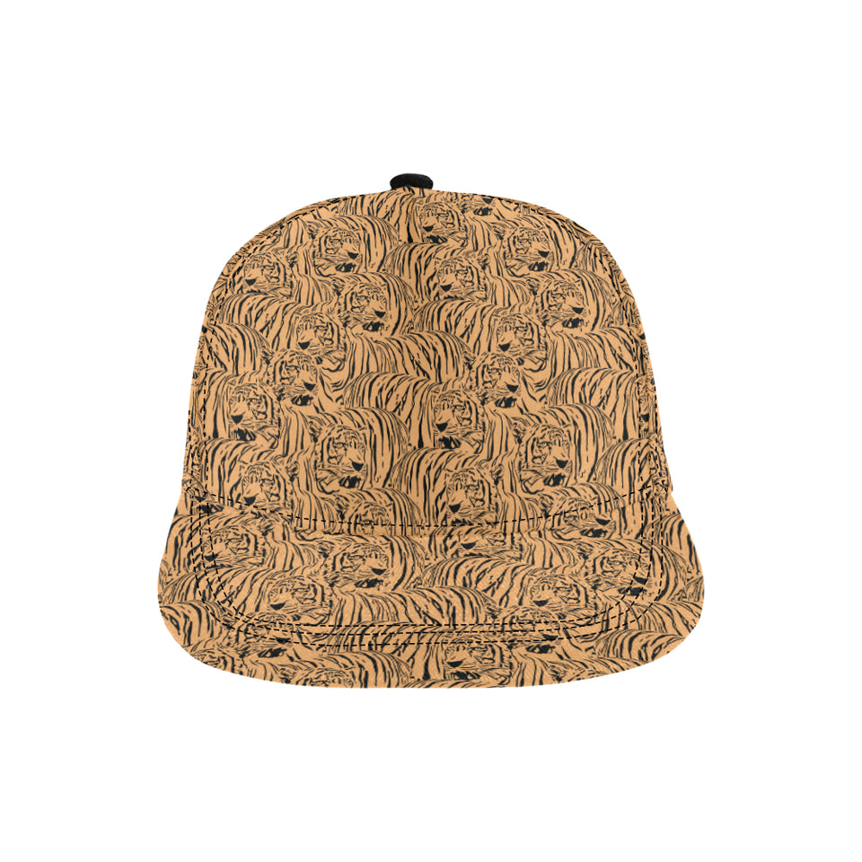 Bengal tigers pattern All Over Print Snapback Cap