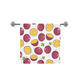 Passion fruit design pattern Bath Towel