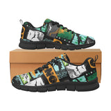 dinosaurs print pattern Men's Sneaker Shoes