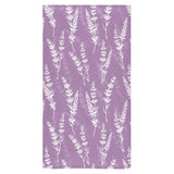 Lavender flowers purple pattern Bath Towel