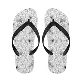 Spider web cobweb pattern Unisex Flip Flops