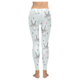 Cute goat design pattern Women's Legging Fulfilled In US