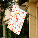Waterclor boomerang Australian aboriginal ornament House Flag Garden Flag