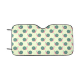 Snail Pattern Print Design 04 Car Sun Shade