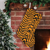 Bengal tigers skin print pattern Christmas Stocking