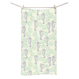 Seahorse shell pattern Bath Towel