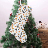Clown Fish Pattern Print Design 02 Christmas Stocking