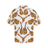 Paint Guitar Pattern Men's All Over Print Hawaiian Shirt