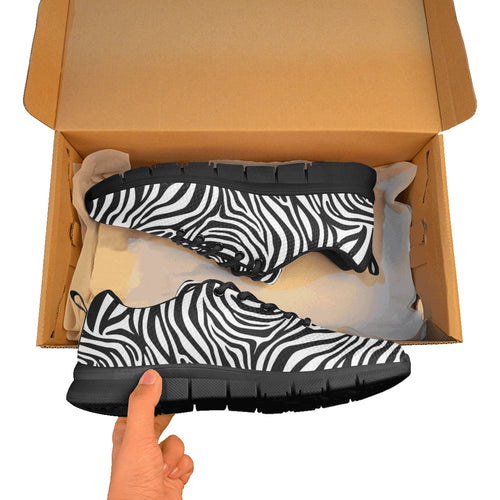 Zebra skin pattern Women's Sneaker Shoes