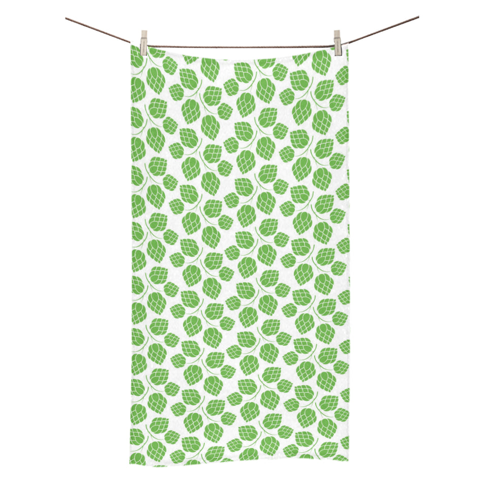 Hop pattern background Bath Towel