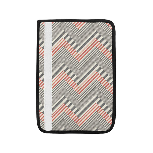 zigzag chevron striped pattern Car Seat Belt Cover