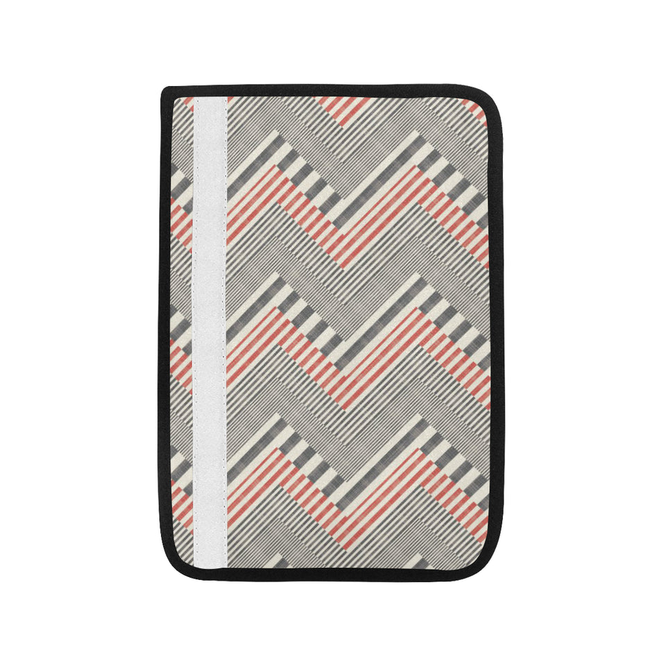 zigzag chevron striped pattern Car Seat Belt Cover