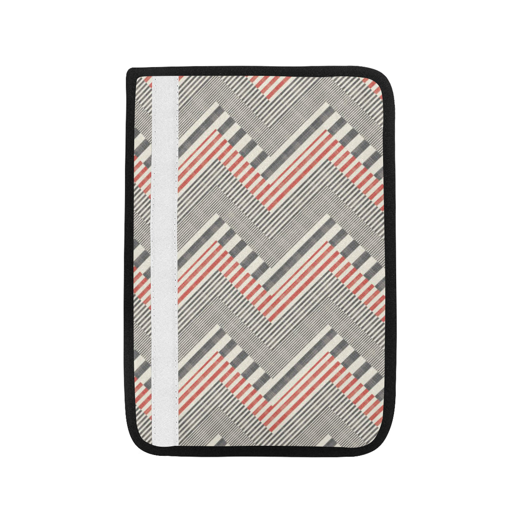 zigzag chevron striped pattern Car Seat Belt Cover