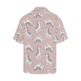 Cute zebra pattern Men's All Over Print Hawaiian Shirt