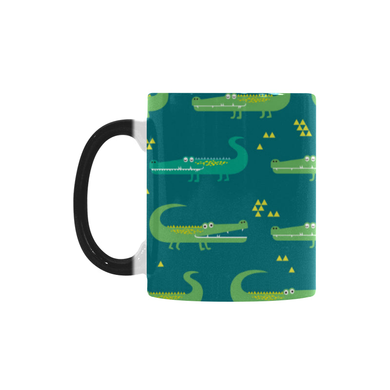 Crocodile pattern Morphing Mug Heat Changing Mug