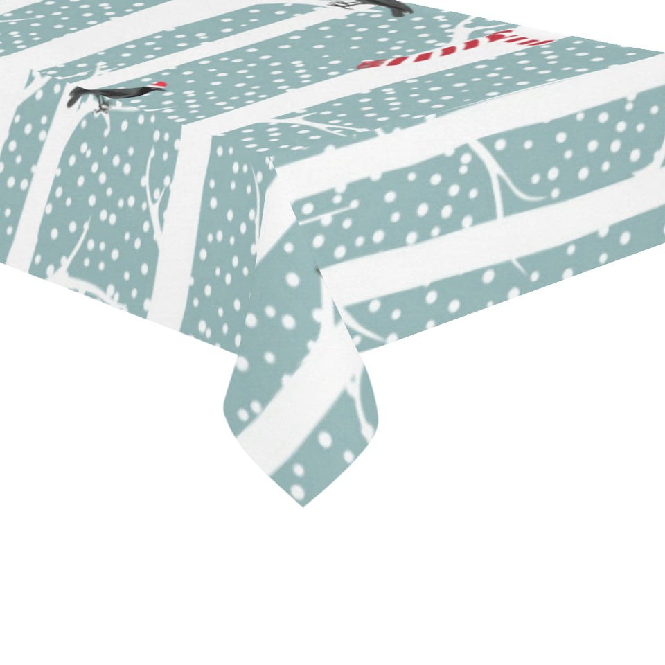 Crows christmas hat scarf Tablecloth