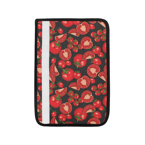 Tomato black background Car Seat Belt Cover